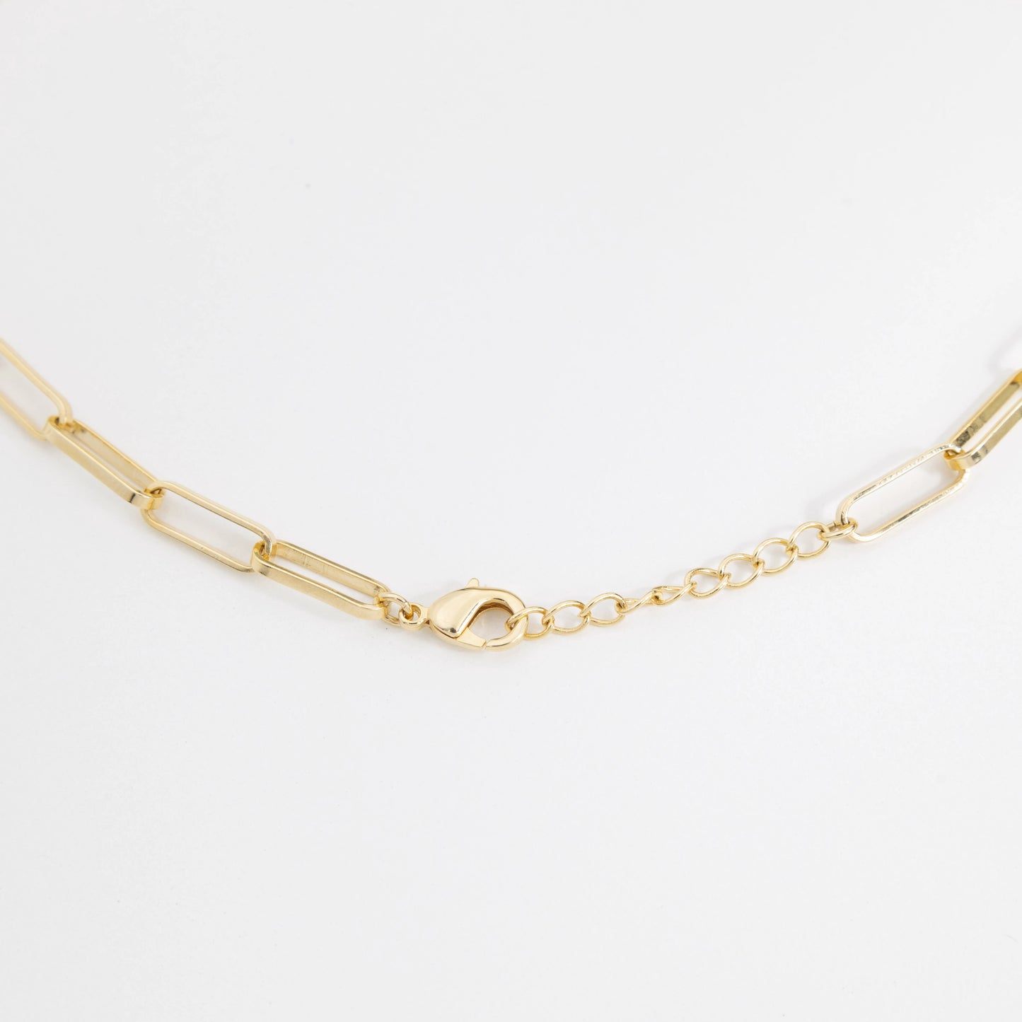 Large Paperclip Chain Necklace – 16" or 18" #238